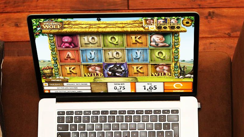 Big bad wolf slot machine
